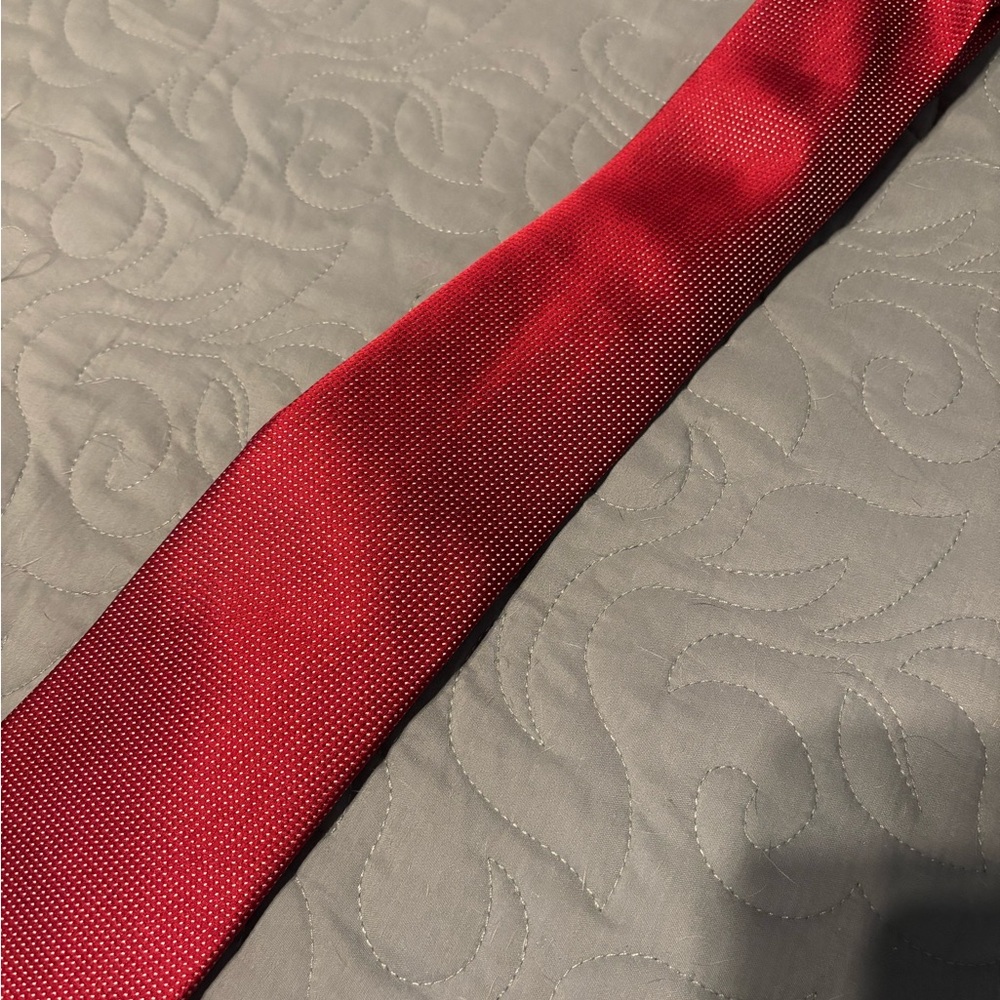 Elegant Red Tie